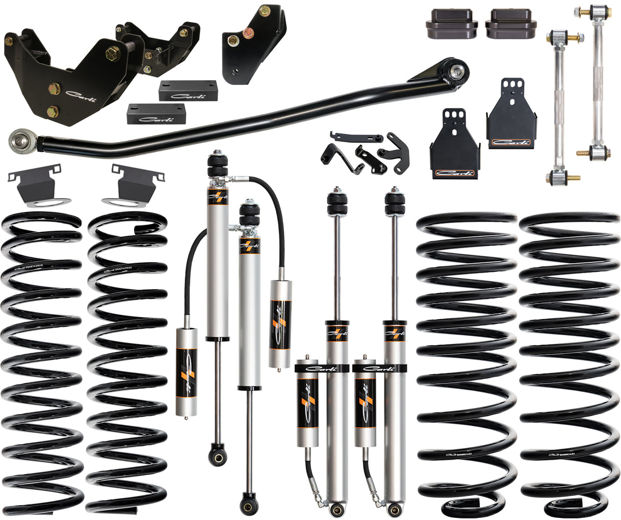 Carli 14-18 Ram Powerwagon 2" Lift Backcountry System R2 Coils