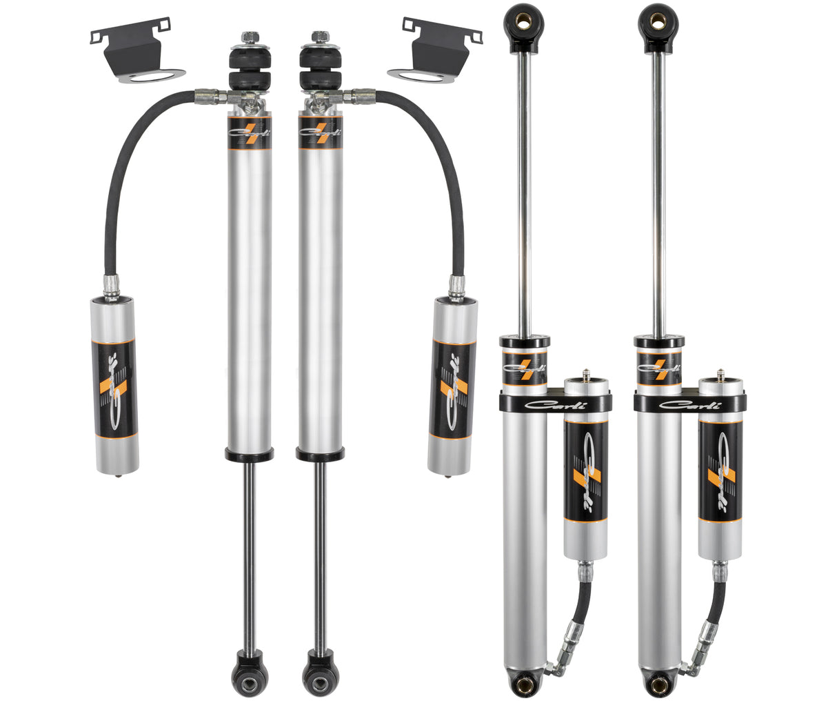 Carli 13-22 Ram 2500 4x4 Backcountry Remote Reservoir Shock Set 3.25in Lift