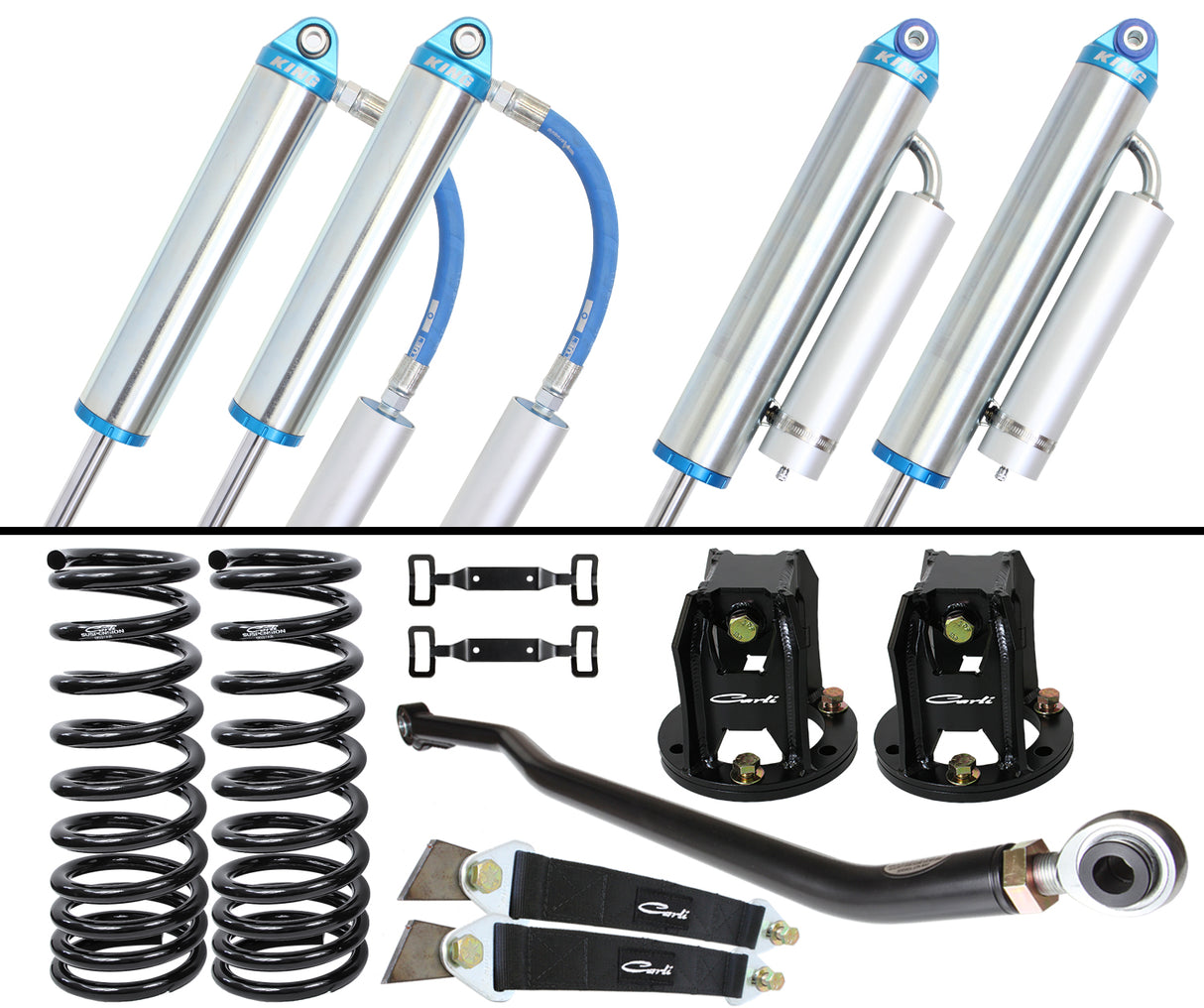 Carli Dominator 3.0 Leveling - Base - 3in Lift - 03-09 Ram 2500/3500 - Diesel - 4X4