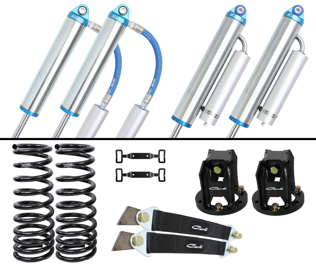 Carli Dominator 3.0 Leveling System - Base - 3in Lift - 94-02 Ram 2500/3500 - Diesel