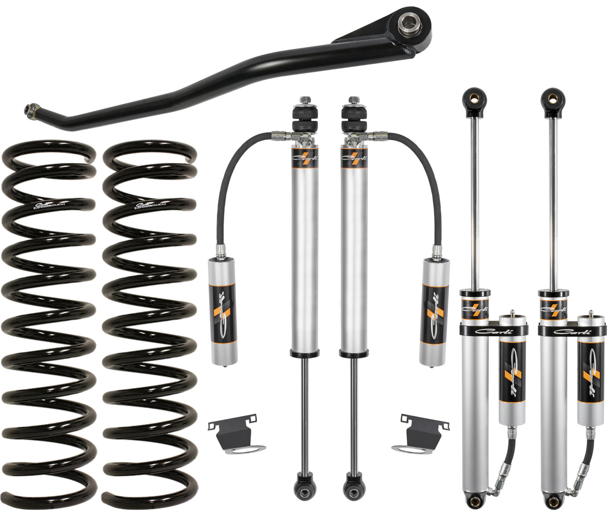Carli Backcountry Leveling Suspension - Base - 2.5in Lift - 13-18 - Ram 3500 - Diesel