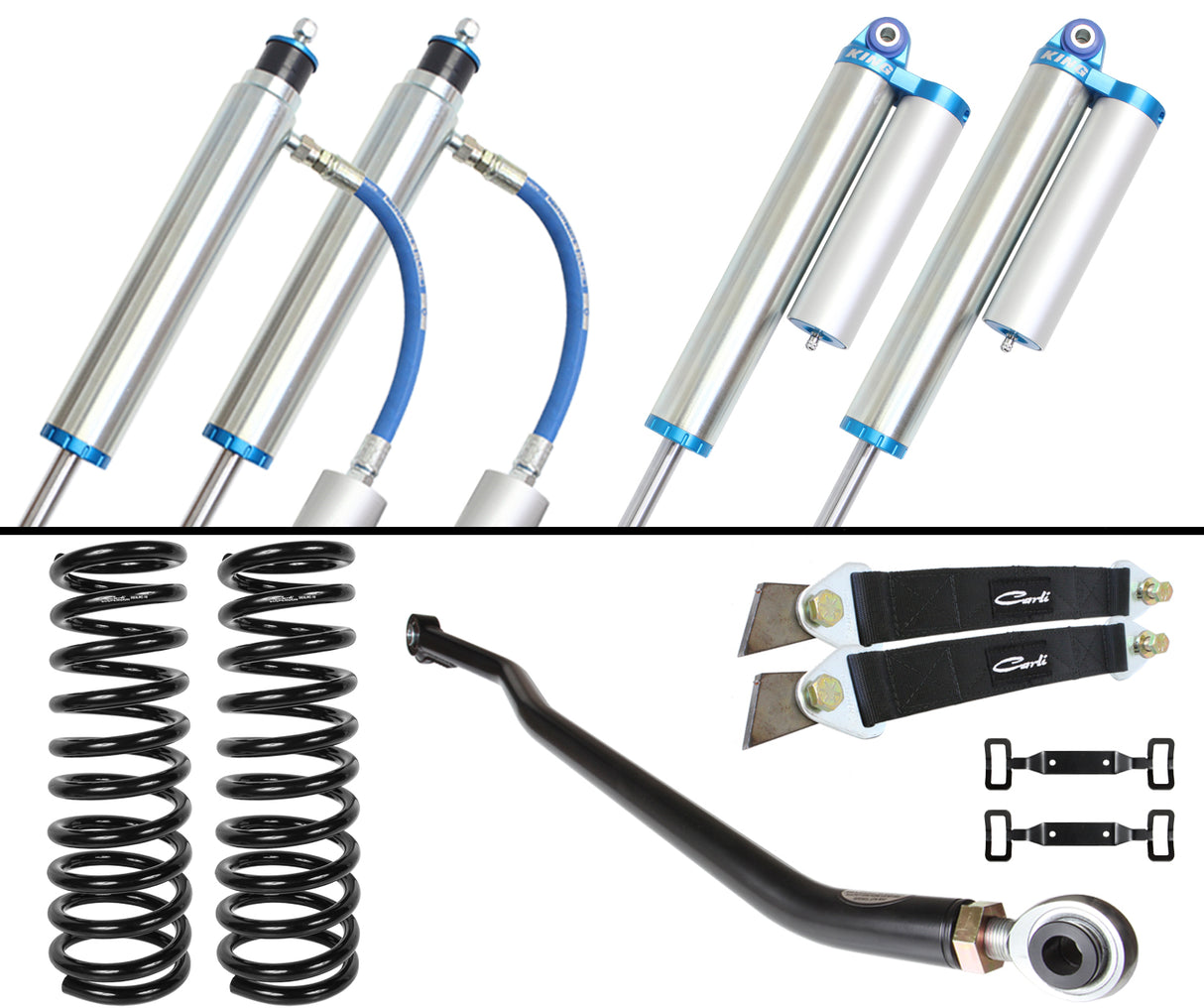 Carli Pintop 2.5 Leveling System - Base - 3in Lift - 2010-13 Ram 2500/3500 - Diesel