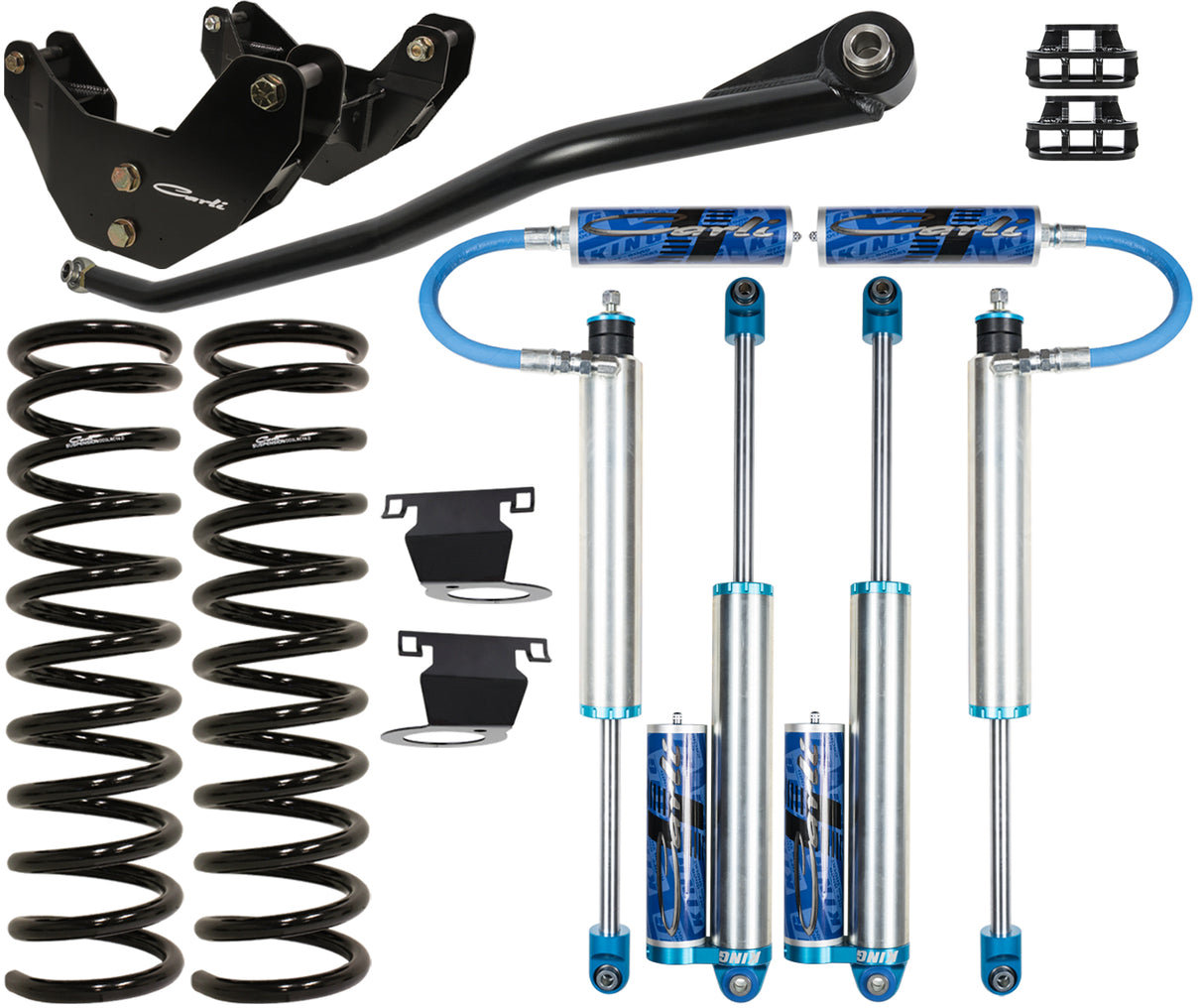 Carli Pintop Leveling System - Base - 3.25in Lift - 2013-22 Ram 3500 - Auto-Level Air