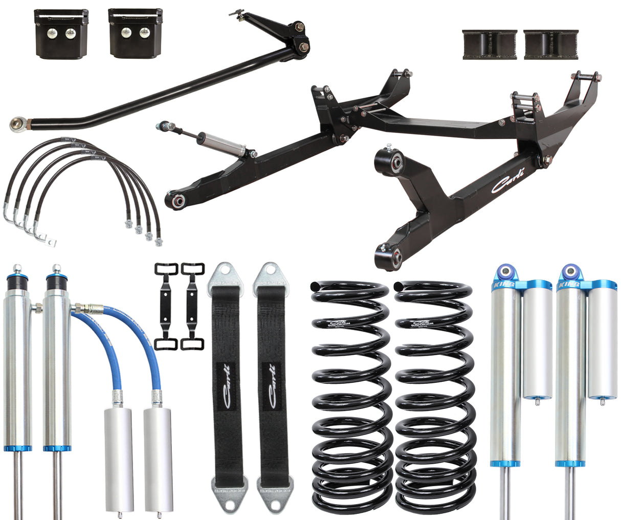 10-11 RAM 2500/3500 4X4 DIESEL 6.0" LIFT PINTOP SYSTEM