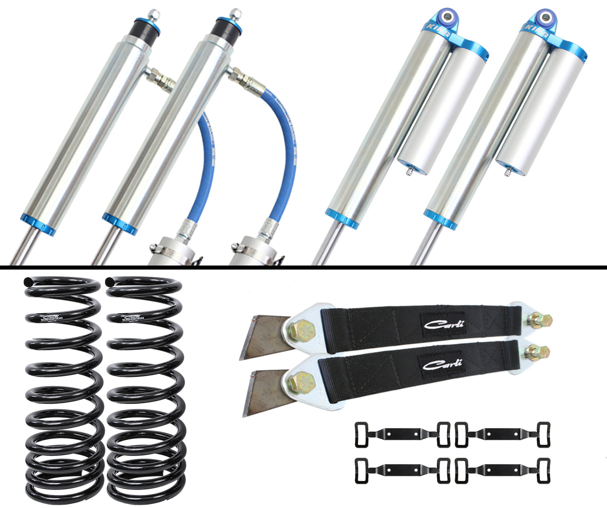 Carli Pintop 2.5 Leveling System - Base - 2.5in Lift - 1994-02 Ram 2500/3500 - Diesel