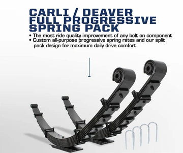 Carli Dominator 2.5 System - Base - 4.5in Lift - 2005-07 Ford F250/F350 - Diesel