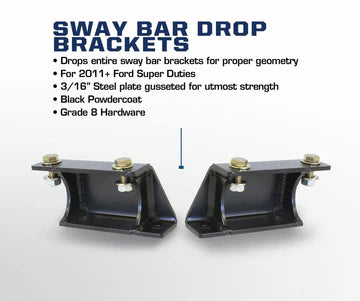 Carli Dominator 2.5 System - Base - 4.5in Lift - 2005-07 Ford F250/F350 - Diesel