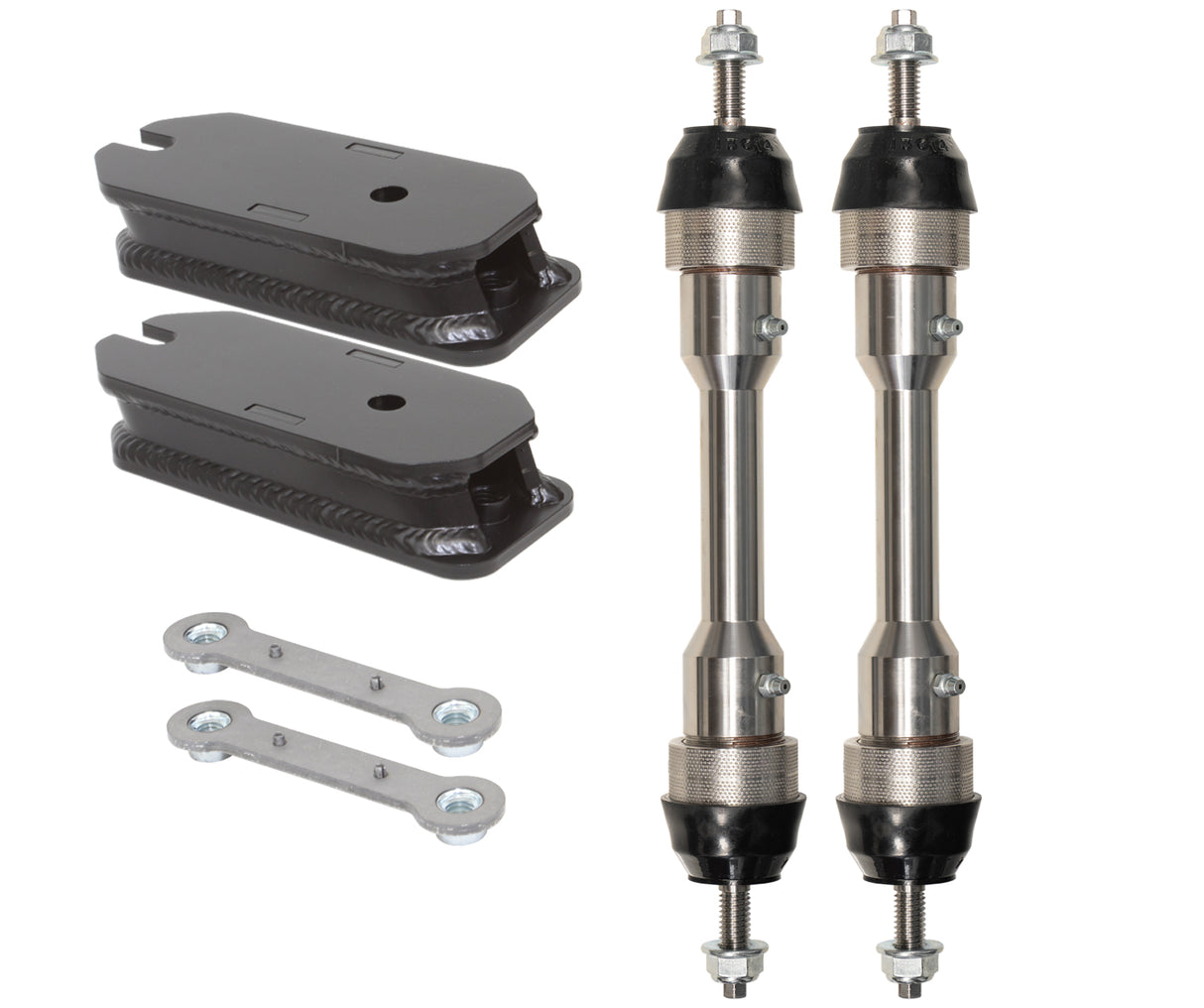Carli Extended End Link & Drop Bracket Kit - 4.5/5.5in Lift - Ford 17-23 F250/F350