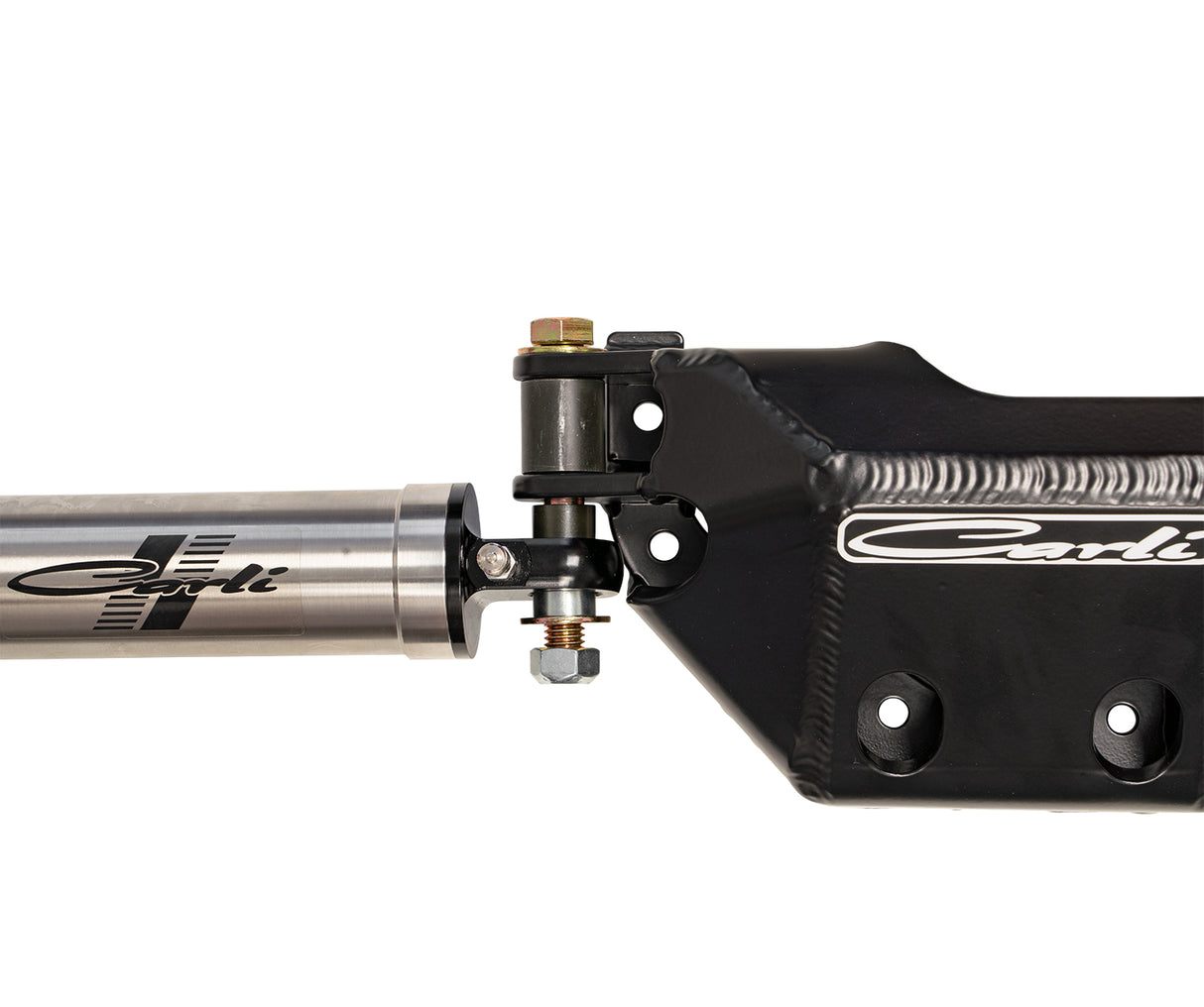Carli 2023-2026 Ford F250/350 4X4 Low Mount Steering Stabilizer Kit - With Differential Guard