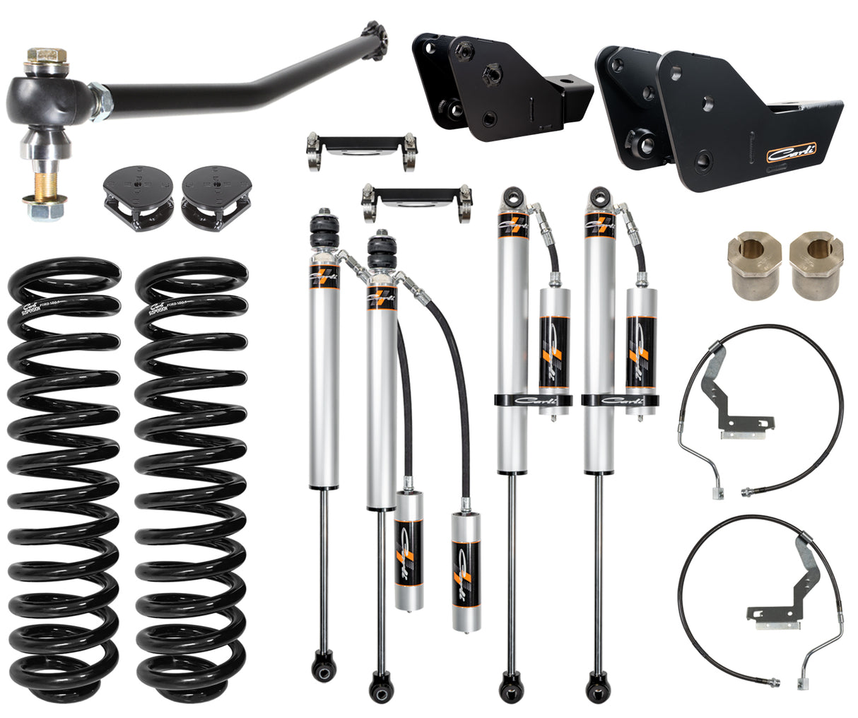 Carli Backcountry Leveling Suspension - 3.5in Lift - 2023+ Ford F250/F350