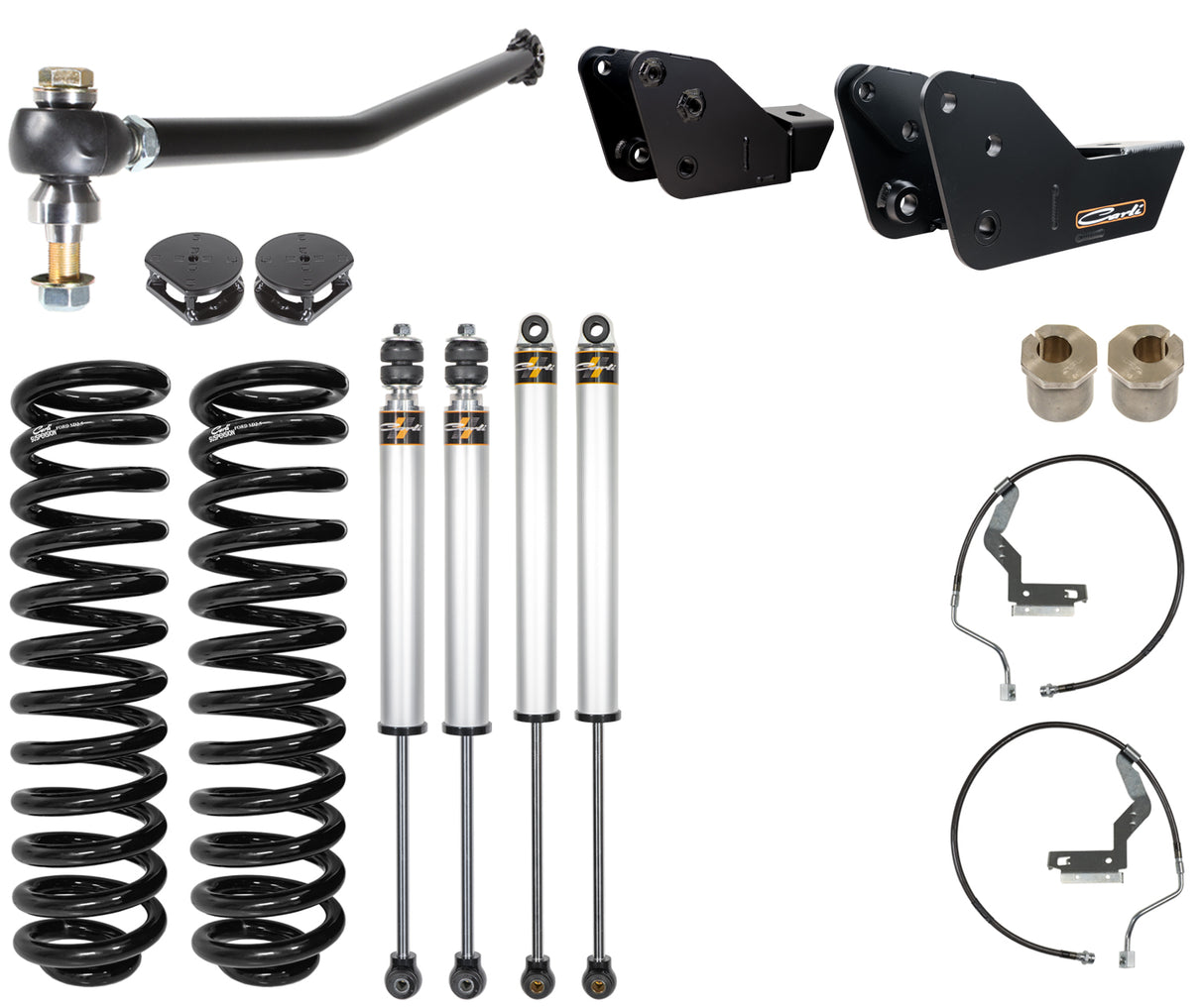 Carli 23-24 Ford F250/350 4X4 Diesel 3in Lift Commuter System