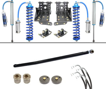 Carli Coilover Leveling System - Base - 2.5/3.5in Lift - 11-16 Ford F250/350 - Diesel