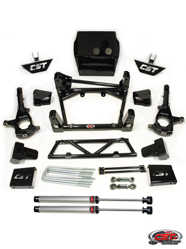 CST 6-8" Stage 2 Suspension System — 11-19 GM HD 2500HD/3500HD