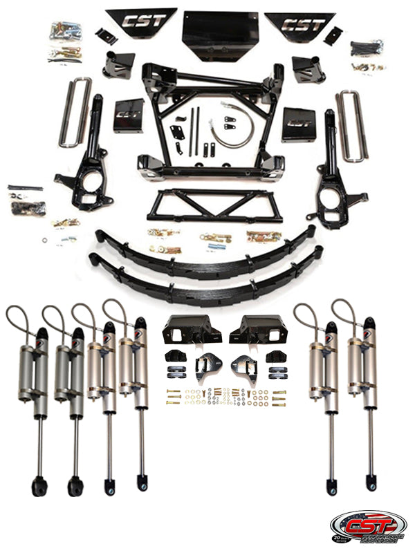 CST Lift Kit 2011-2018 2500/3500 HD 8-10" ALL STAGES FULL LEAF SPRING