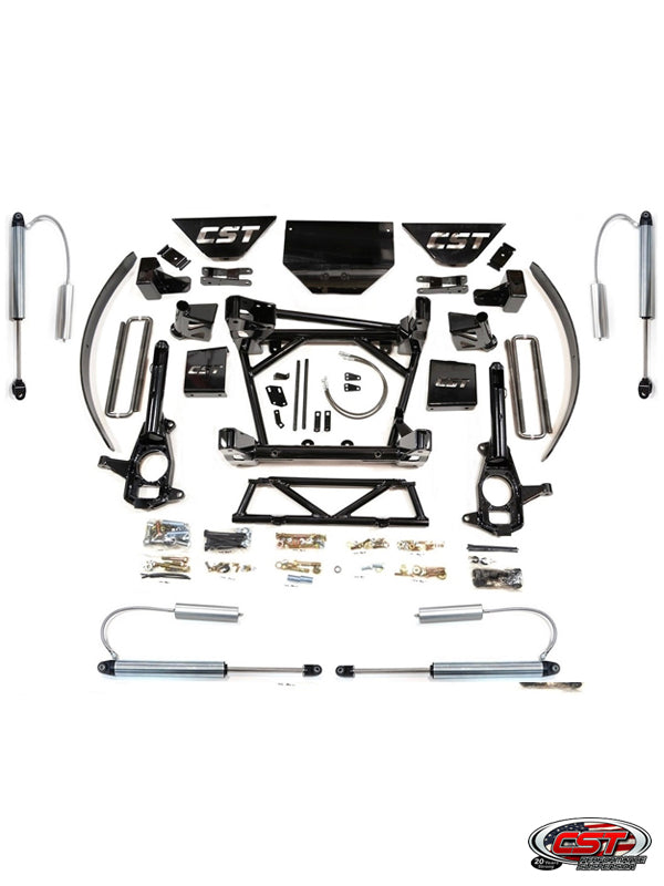 CST Lift Kit 2011-2018 2500/3500 HD 8-10" ALL STAGES ADD-A-LEAF