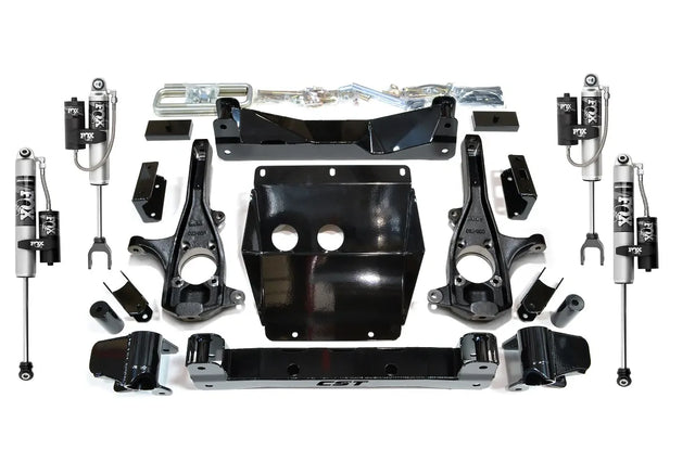 CST 4-6" STL Stage 5 Suspension System w/ Fox 2.0 Reservoir Shocks — 11-19 GM HD 2500HD/3500HD