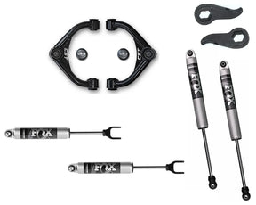 CST Stage 1 Leveling System w/ Fox 2.0 IFP Shocks — 11-19 GM HD 2500HD/3500HD
