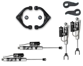 CST Stage 2 Leveling System w/ Fox 2.0 Reservoir Shocks — 11-19 GM HD 2500HD/3500HD