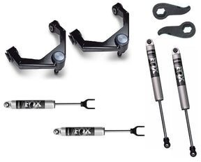 CST Stage 1 Leveling System w/ Fox 2.0 IFP Shocks — 20-25 GM HD 2500HD/3500HD