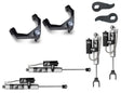 CST Stage 2 Leveling System w/ Fox 2.0 Reservoir Shocks — 20-25 GM HD 2500HD/3500HD