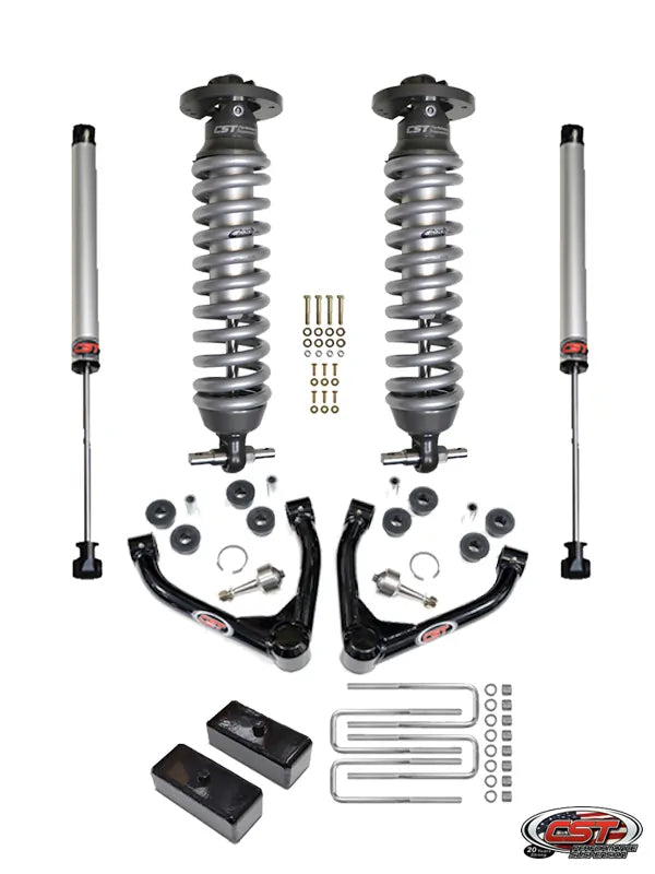 CST 2.5" Stage 3 Coilover System — 07-18 GM 1500 4WD (cast-steel)