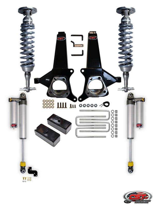 CST 6" Stage 6 Spindle/Coilover System — 19-23 GM 1500 2WD