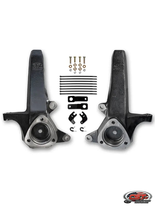 CST 4" Lift Spindle Kit (Cast) — CSS-D1-8 (19-23 Ram 1500 2WD)