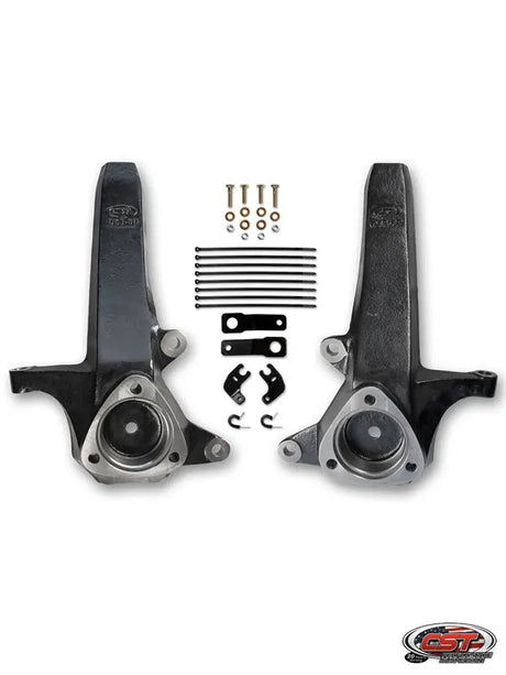 CST 4" Lift Spindle Kit (Cast) — CSS-D1-8 (19-23 Ram 1500 2WD)