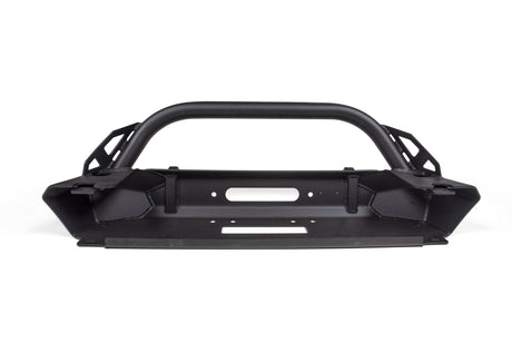 Inferno Front Winch Bumper with Flat Top Bull Bar | Jeep Wrangler JK