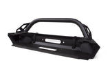Inferno Front Winch Bumper with Flat Top Bull Bar | Jeep Wrangler JK