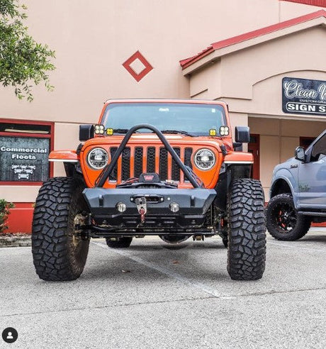 Pyro Stubby Front Bumper | Jeep Wrangler JL and Gladiator JT