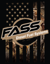 FASS Diesel Fuel Systems CAMO FLAG Shirt