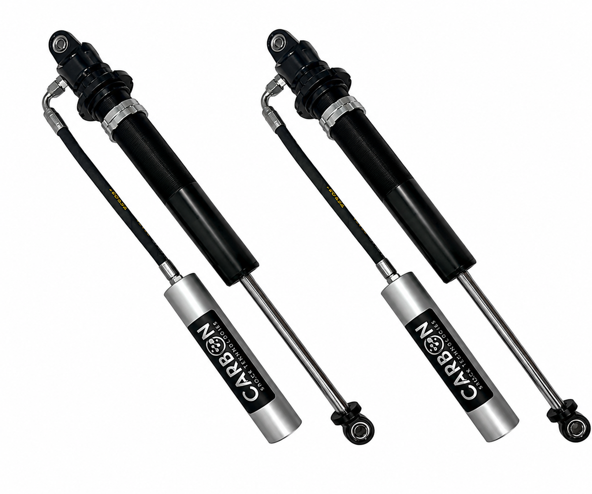 Carbon Shocks 2.5" Coilover Shock 6" Travel (Pair)
