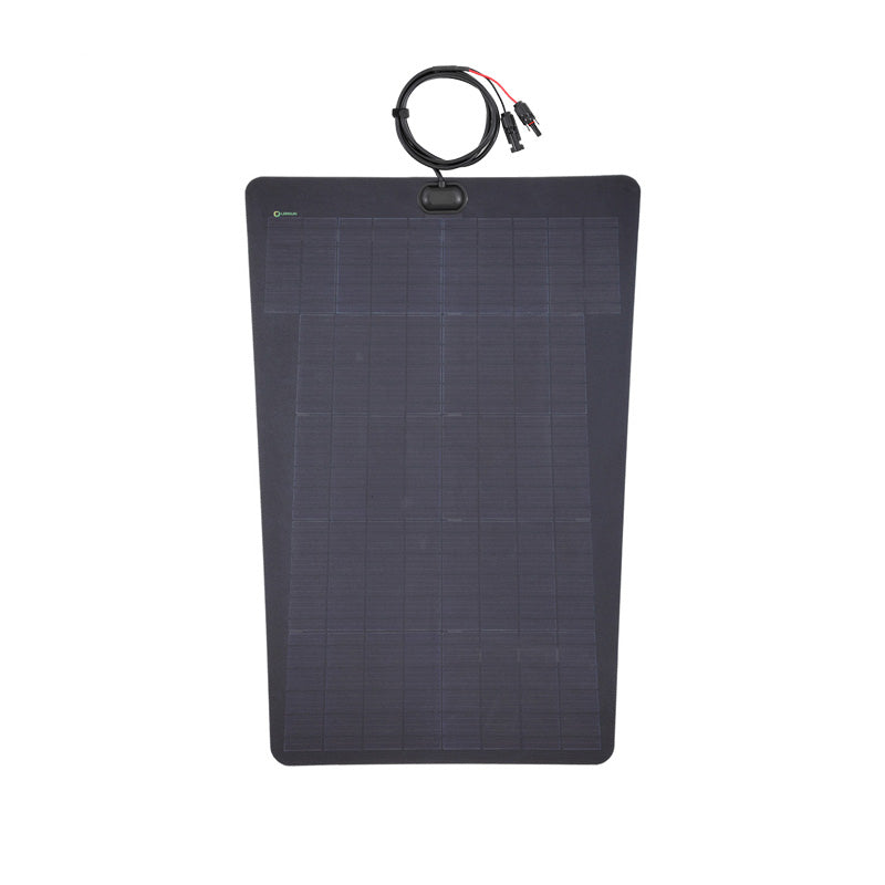 Chevrolet Silverado 2500HD 3500HD (2007-2014) Lensun 75W Hood Flexible Solar Panel