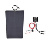 Chevrolet Silverado 2500HD 3500HD (2007-2014) Lensun 75W Hood Flexible Solar Panel