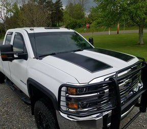 Chevrolet Silverado 2500 3500 HD (2015-2019) Lensun 110W Hood Flexible Solar Panel
