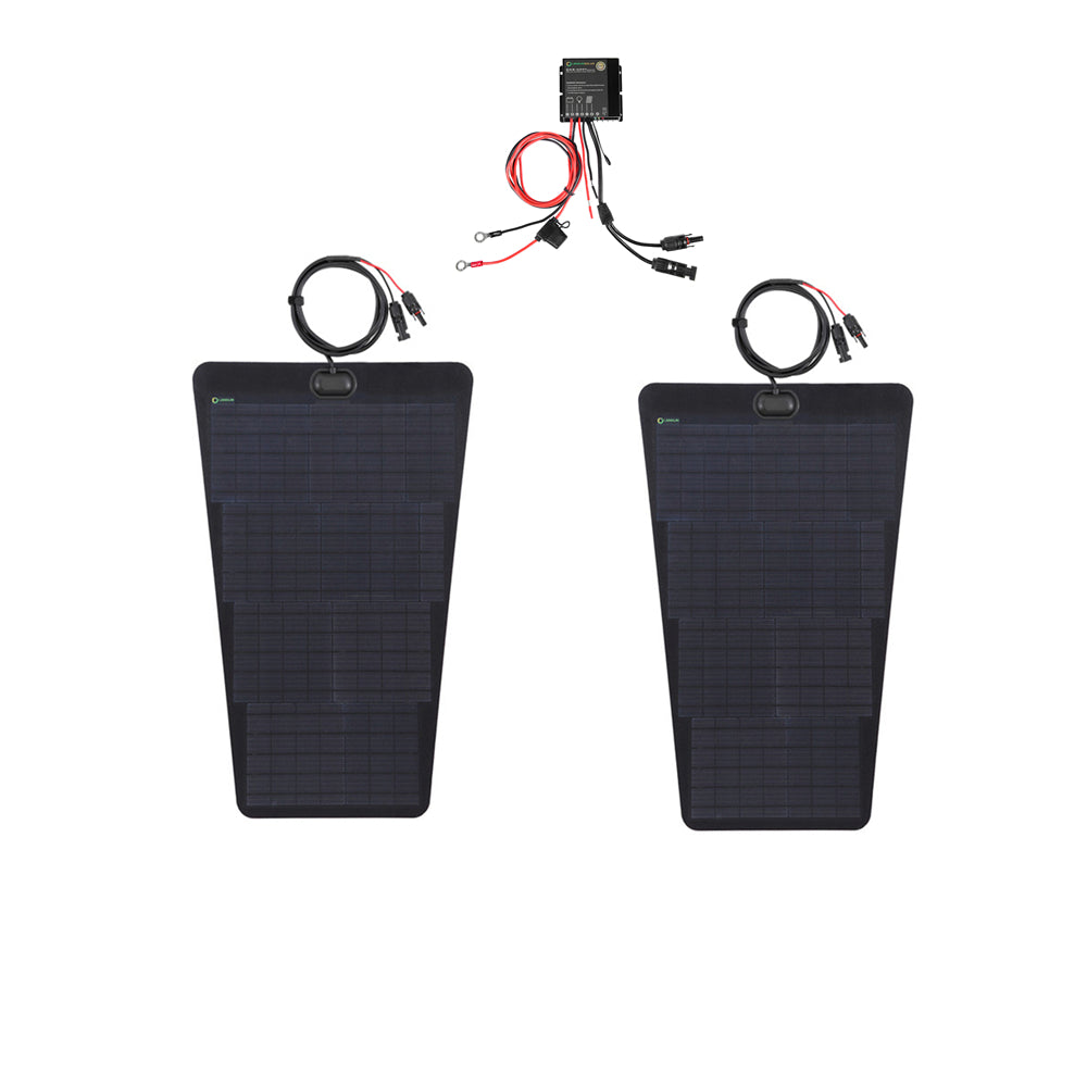 Chevrolet_Silverado_5500_Lensun_80W_Hood_Solar_Panel_1