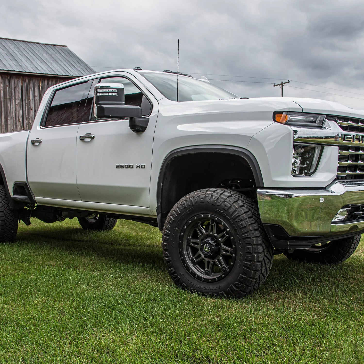 5 Inch Lift Kit for 2020-2026 Chevy Silverado or GMC Sierra 2500HD/3500HD 4WD - 5 Inch Block Without Overload