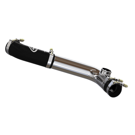 Cold Side Intercooler Pipe With Blowoff Valve Flange for Turbosmart Raceport for 2020-2024 Ford Explorer ST, Lincoln Aviator 3.0L