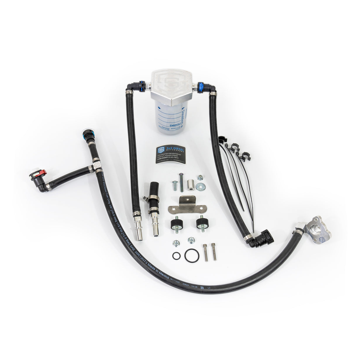 S&S Diesel Gen2.1 CP4 Disaster Prevention Bypass Kit Ford 2011-2025 6.7L Powerstroke