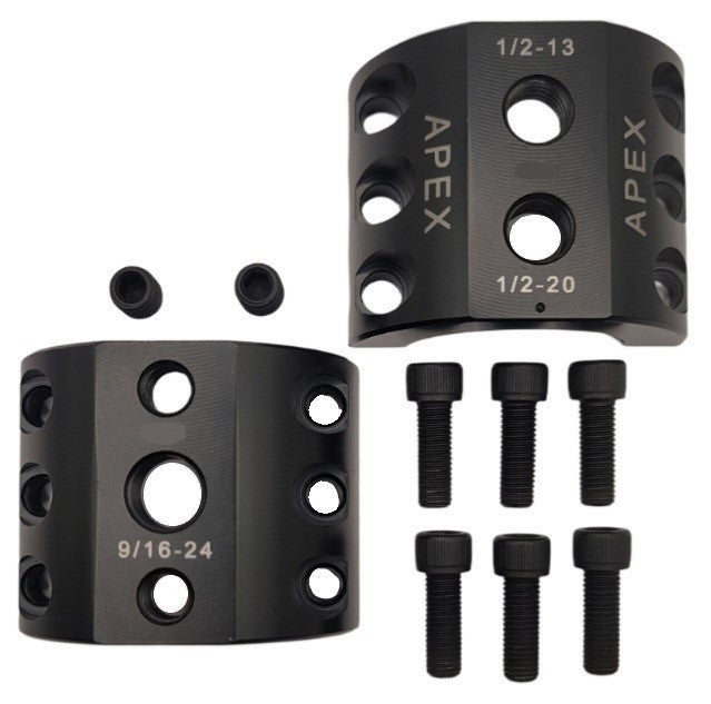 Stabilizer Clamp, 1.5 Inch ID, Black, Universal - Includes hardware for Fox ATS, Standard, Falcon Apex Chassis