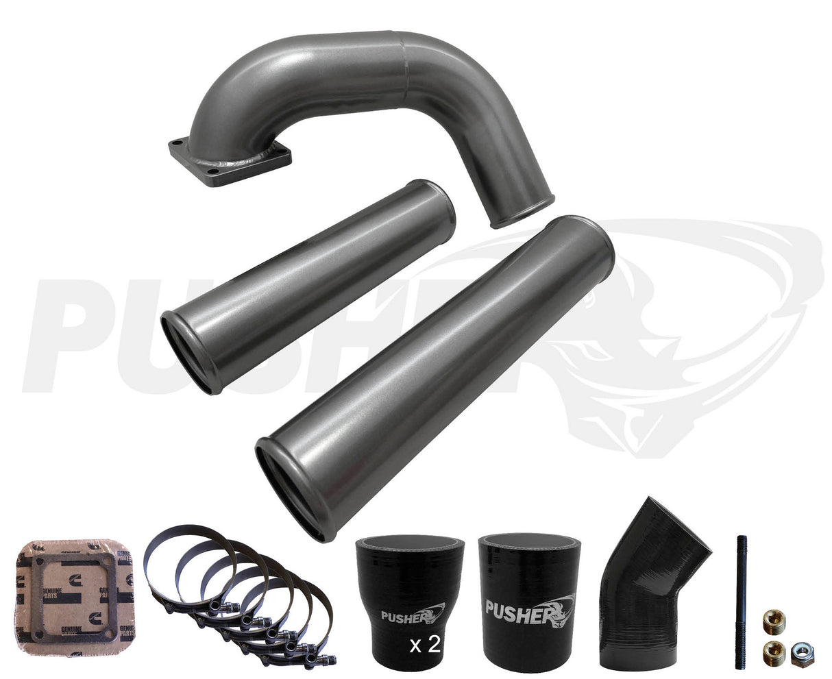 Pusher Pre And Post Intercooler Intake System For 1991 5 1993 Dodge Cummins 12v - 5