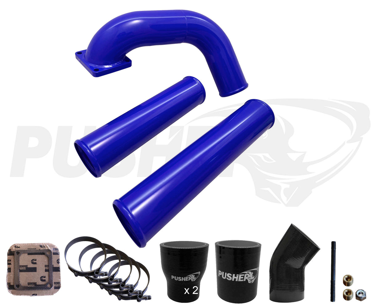 Pusher Pre And Post Intercooler Intake System For 1991 5 1993 Dodge Cummins 12v - 7