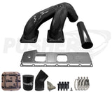 Pusher 3.5" MEGA Twin Intake System 1994-1998 Dodge Cummins 12v