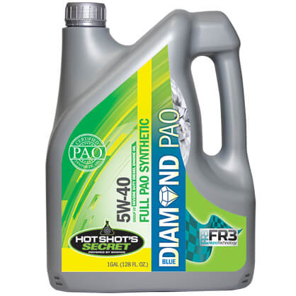 Hot Shot's Secret Blue Diamond PAO Engine Oil – 5W40