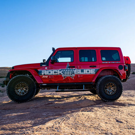 Rock Slide Engineering 2026 Jeep JL 4 Door Step Sliders 3rd Gen