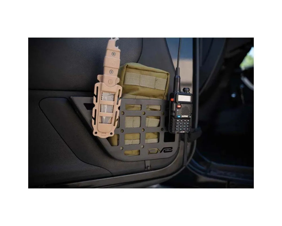 DV8 Offroad 2011-2018 Jeep Wrangler JK Slim Front Door Molle Pockets