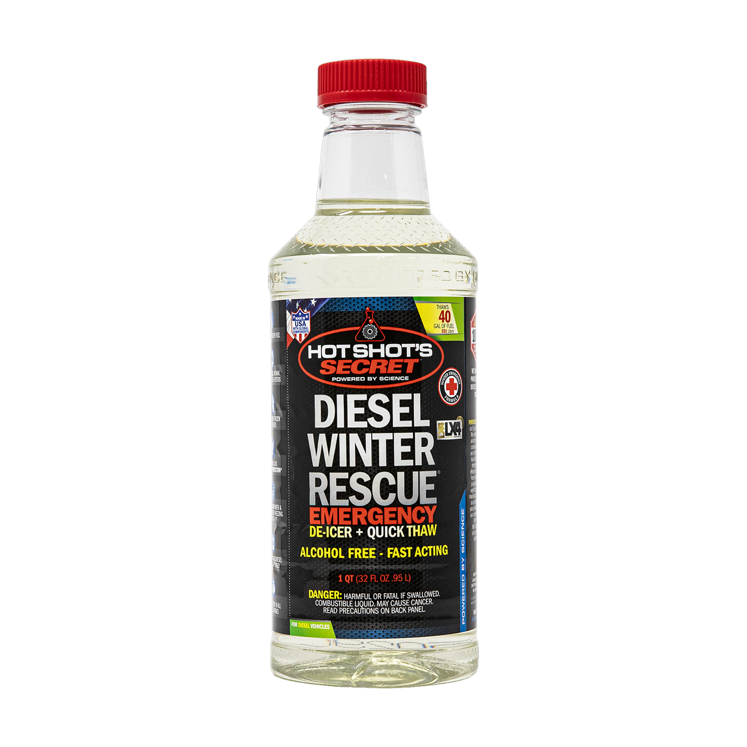 Hot Shot's Secret DIESEL WINTER RESCUE Emergency Quick Thaw - 32 OZ
