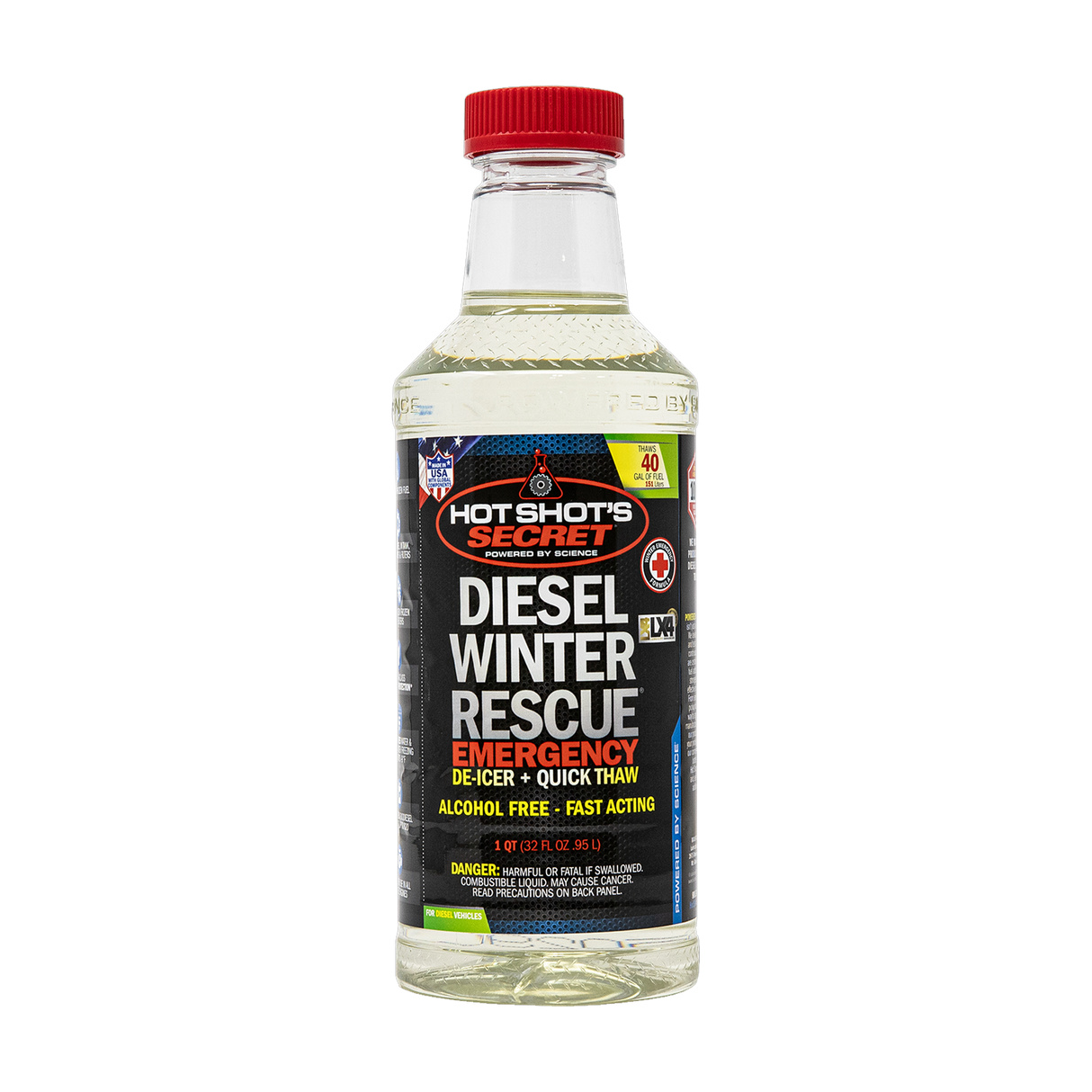 Hot Shot's Secret DIESEL WINTER RESCUE Emergency Quick Thaw - 32 OZ