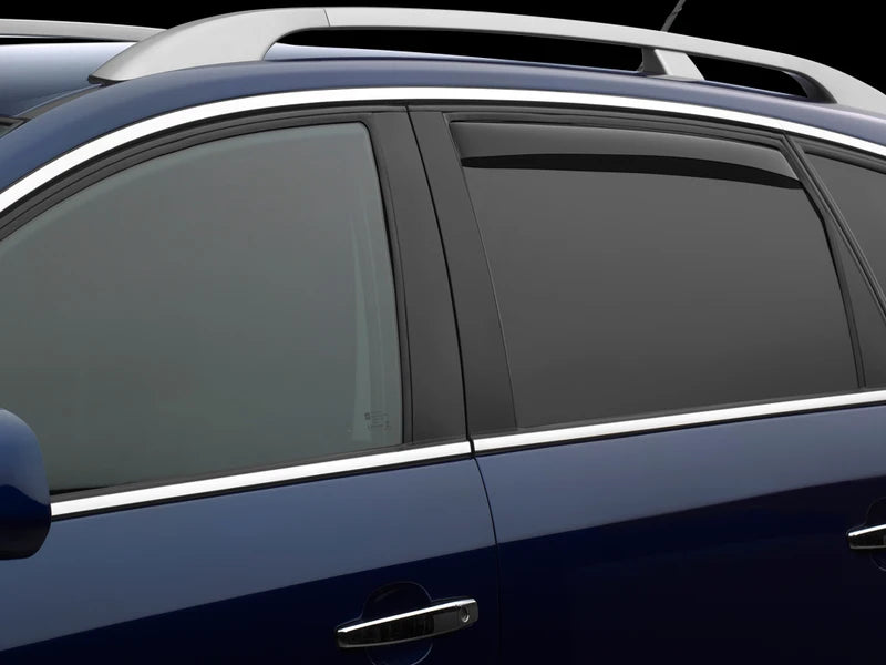 WeatherTech 15-20 Cadillac Escalade / Chevrolet Tahoe Rear Side Window Deflectors - Dark Tint